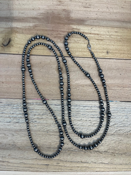 60” Graduated Navajo Pearls