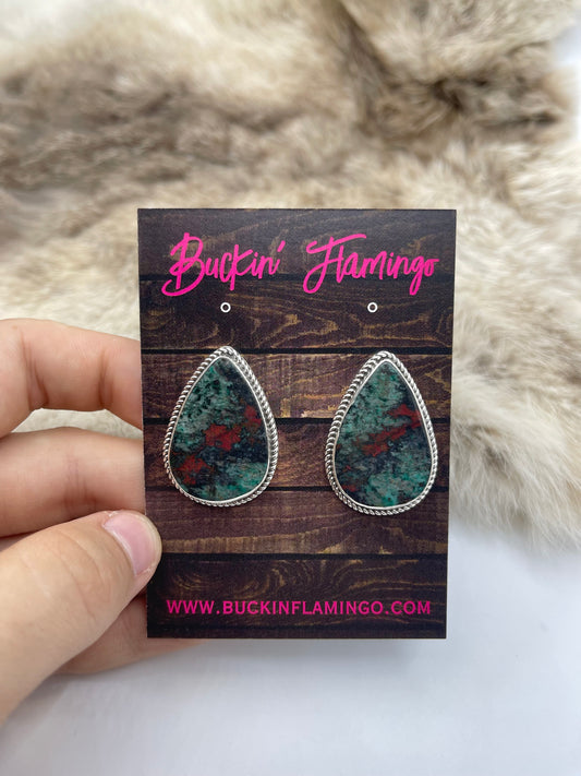 Sonoran Sunrise Teardrop Earrings