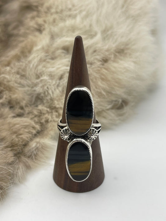 10.0 Ring Tiger’s Eye by Joelias Draper