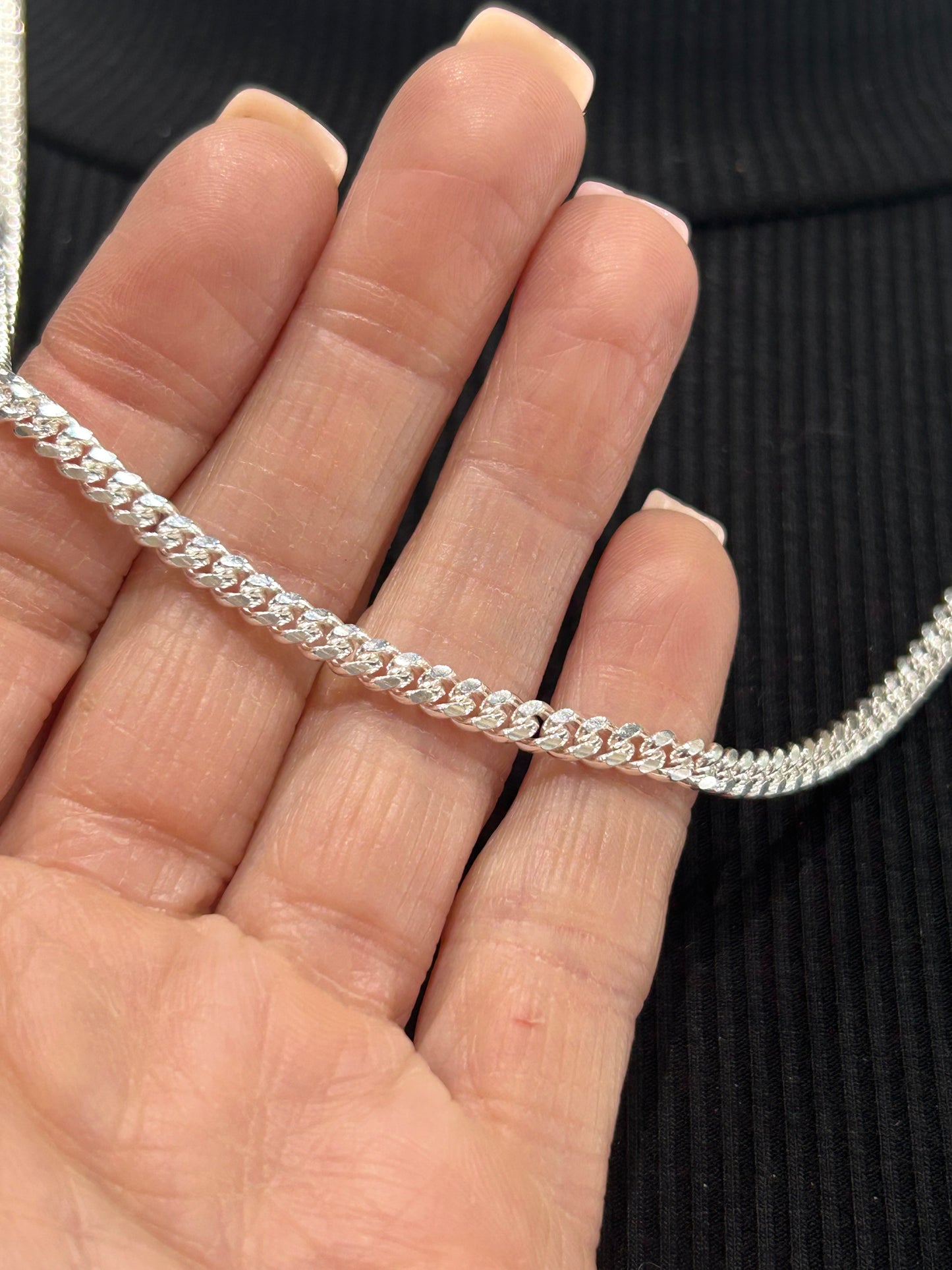 22" Heavy Sterling Silver Chain