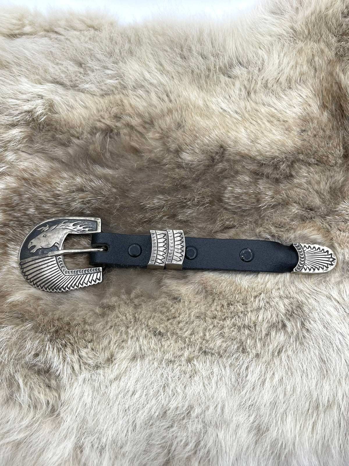 4 Piece Buckle Set Sterling Silver "VINTAGE"