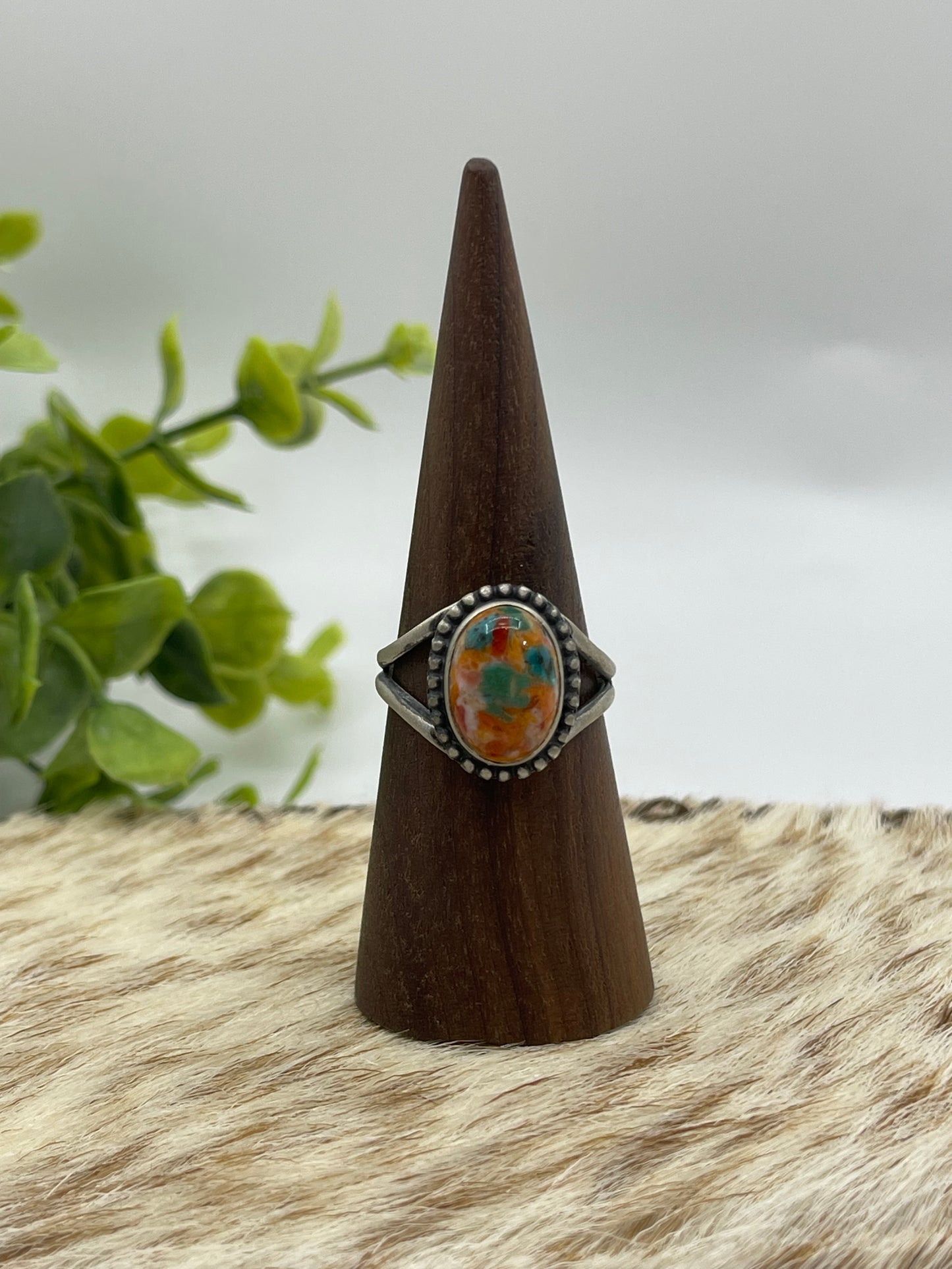 11.0 Orange Crush Oval Ring