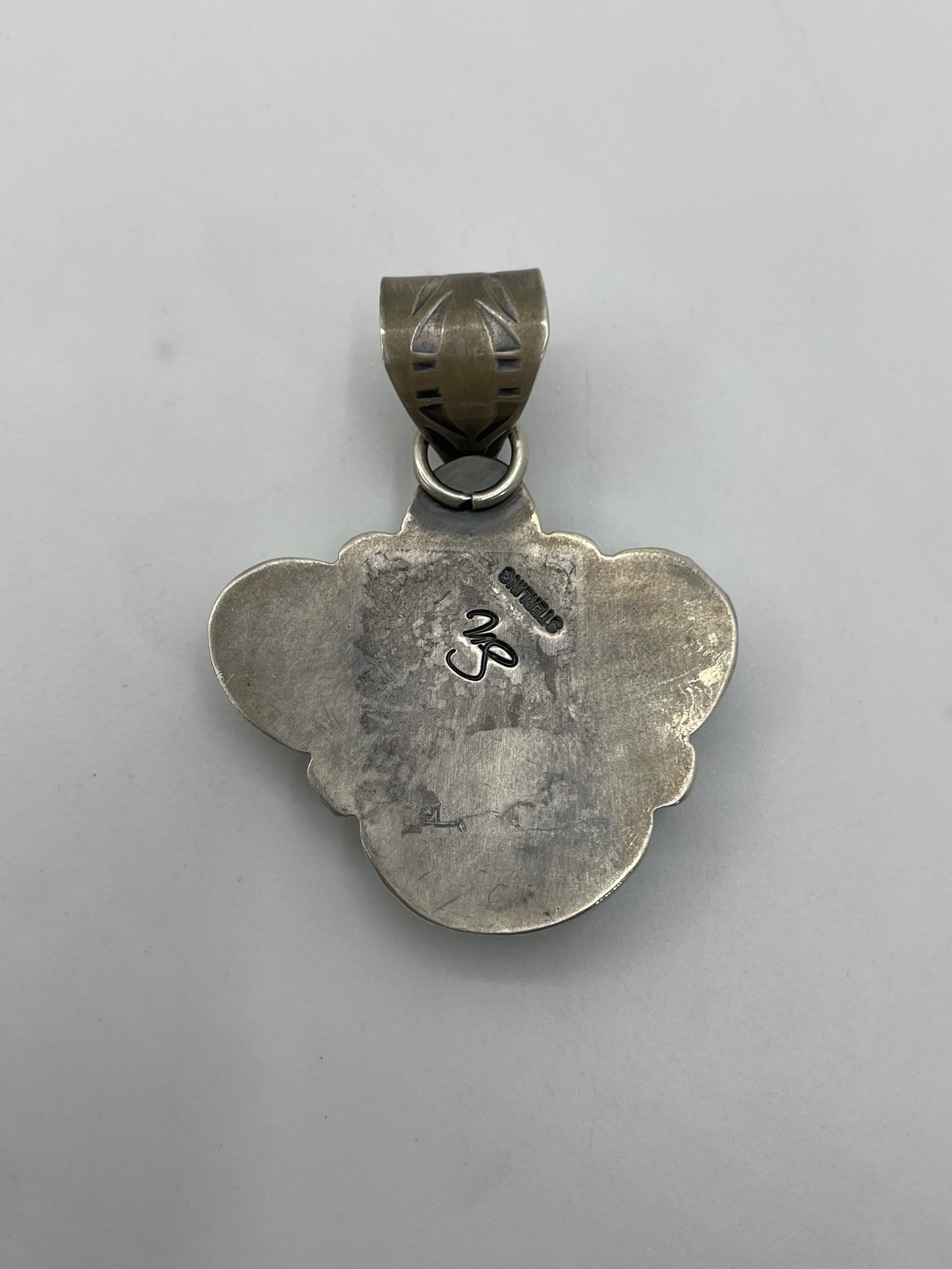 Sonoran Gold Turquoise Pendant by Steven Nez, Navajo