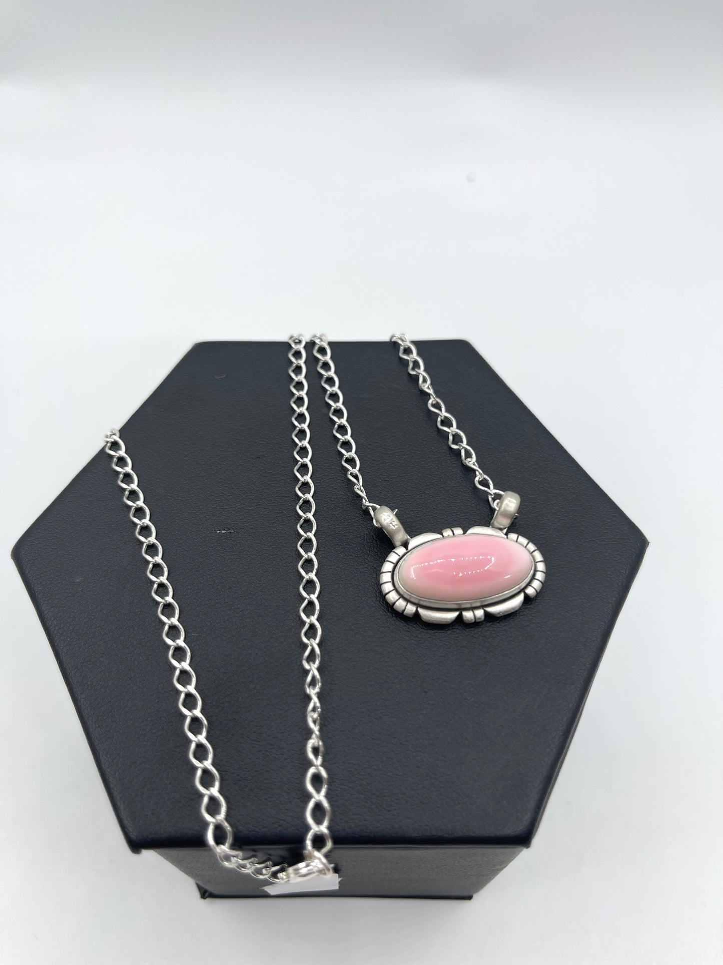 18" Pink Conch Shell Oval