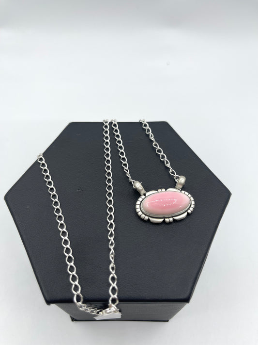 18" Pink Conch Shell Oval