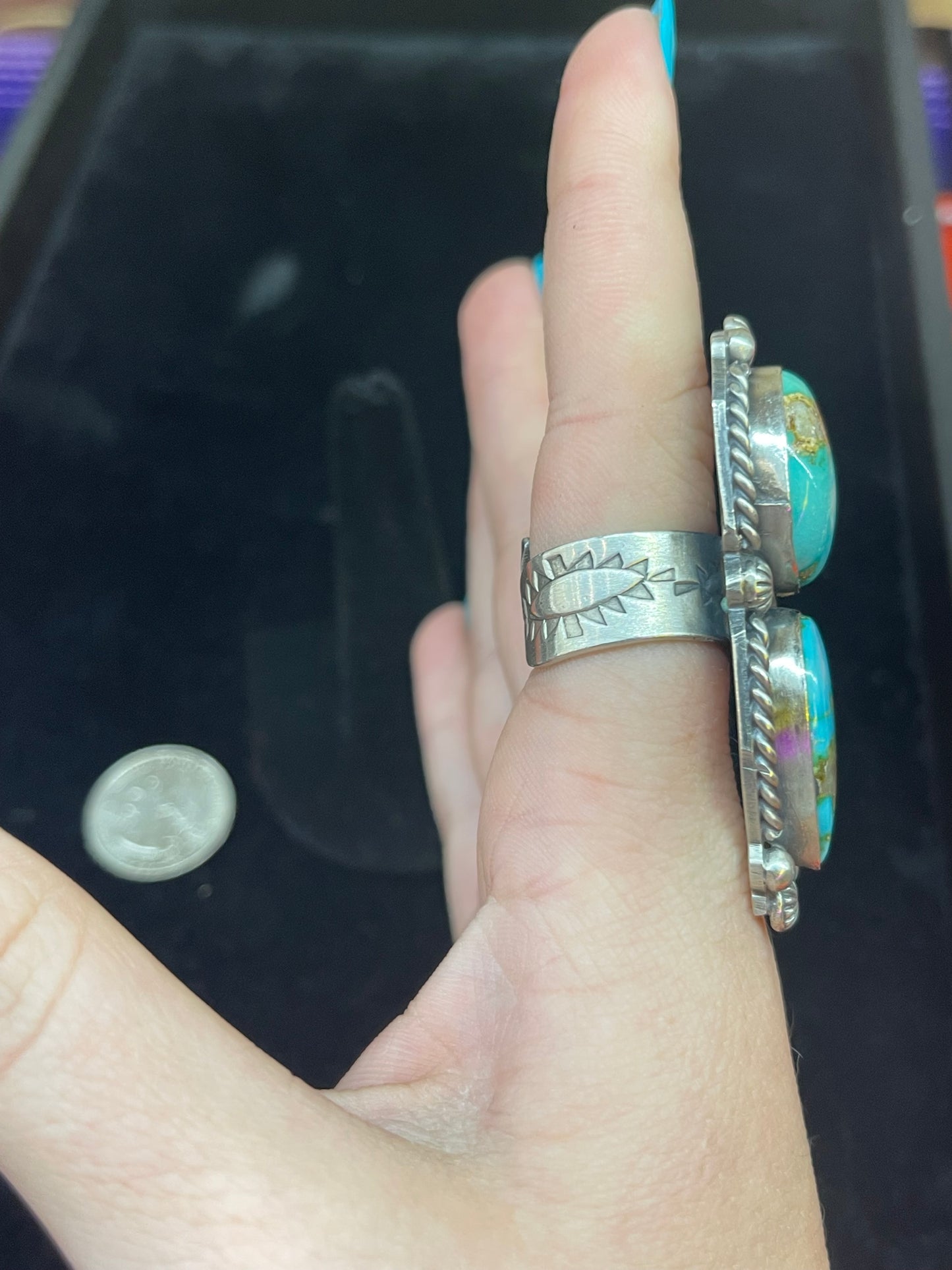 Adjustable Sonoran Gold Ring