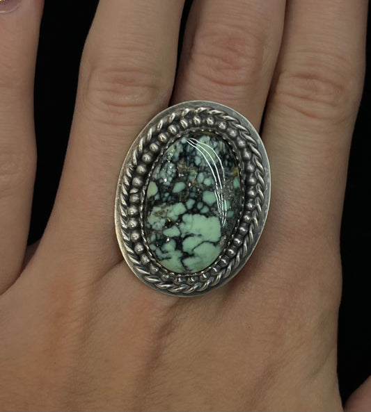 8.5 Lander Turquosie Oval Ring