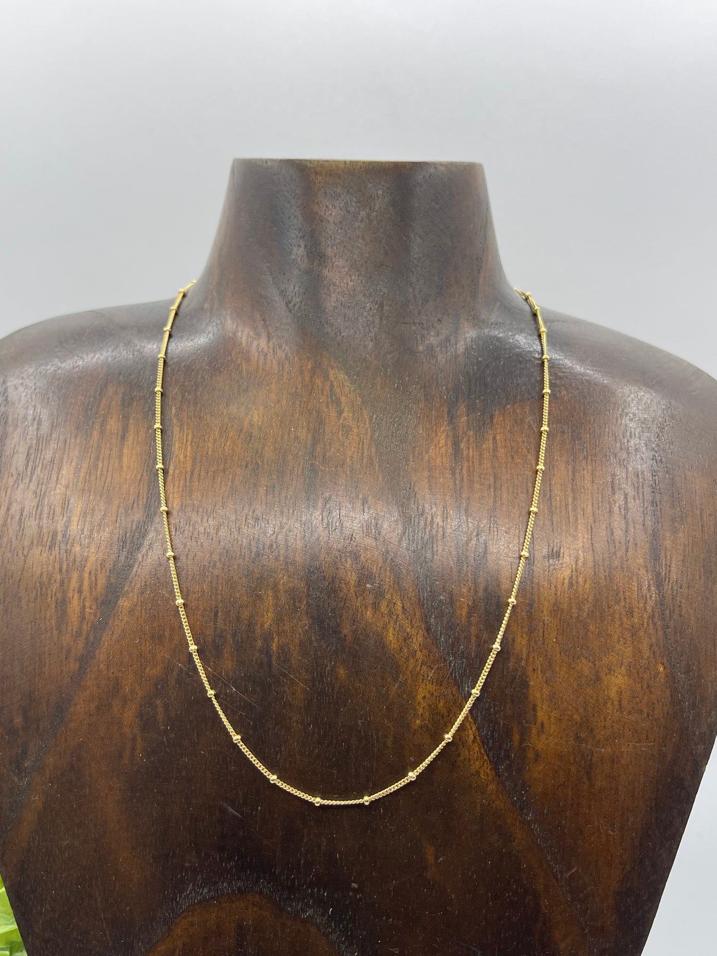 16" 14k Gold Filled Dainty Necklace