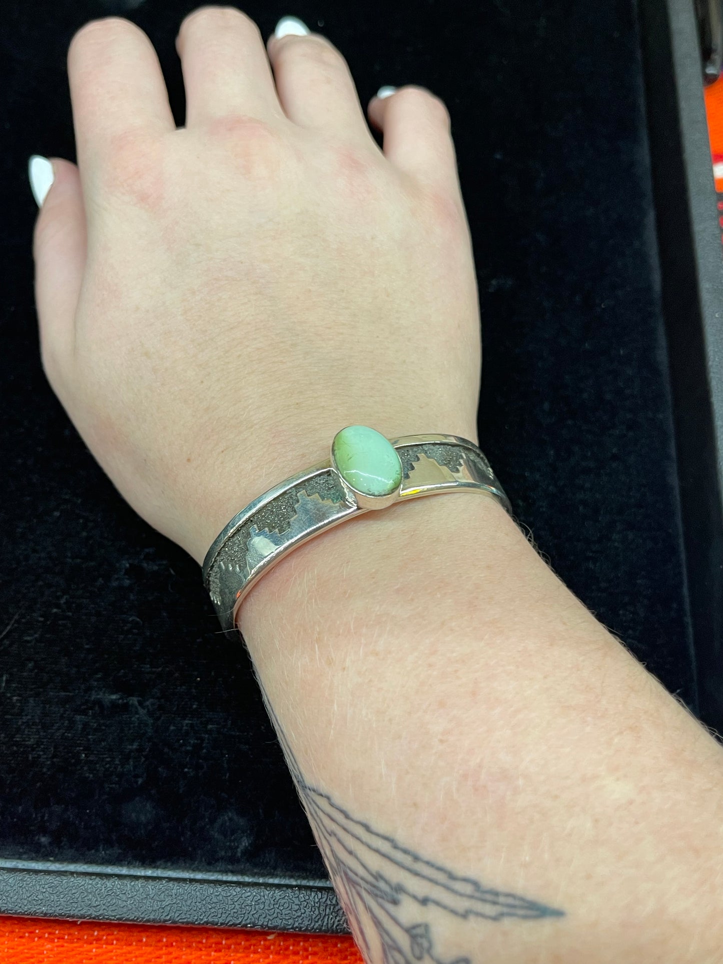 Sonoran Gold Turquoise Cuff Bracelet