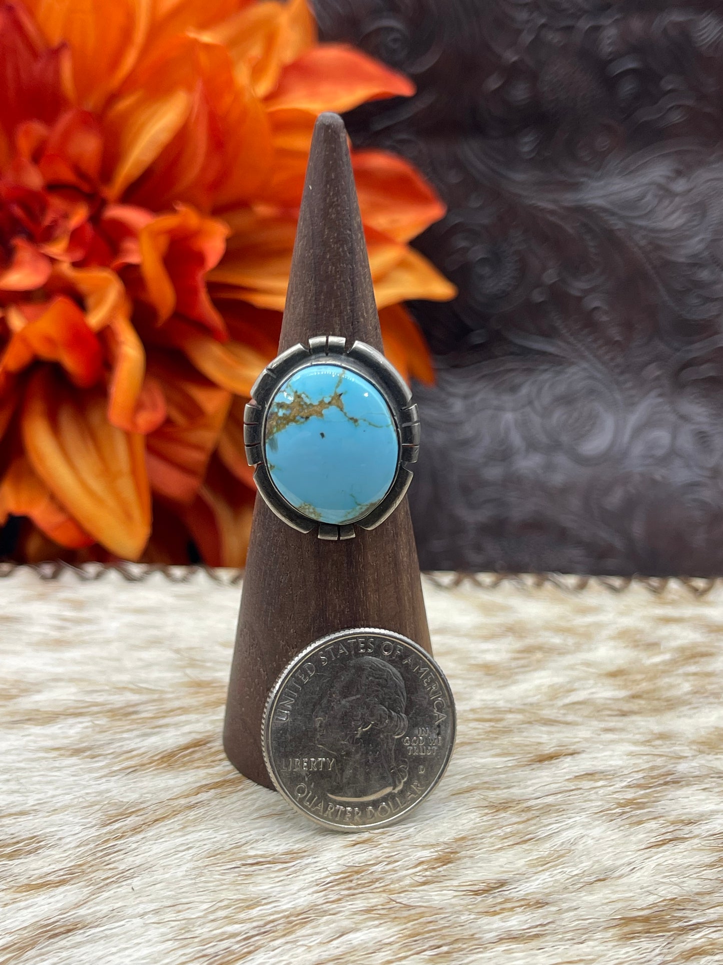 6.5 Kingman Turquoise Ring