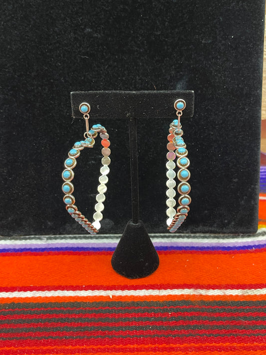 Heart Turquoise Earrings