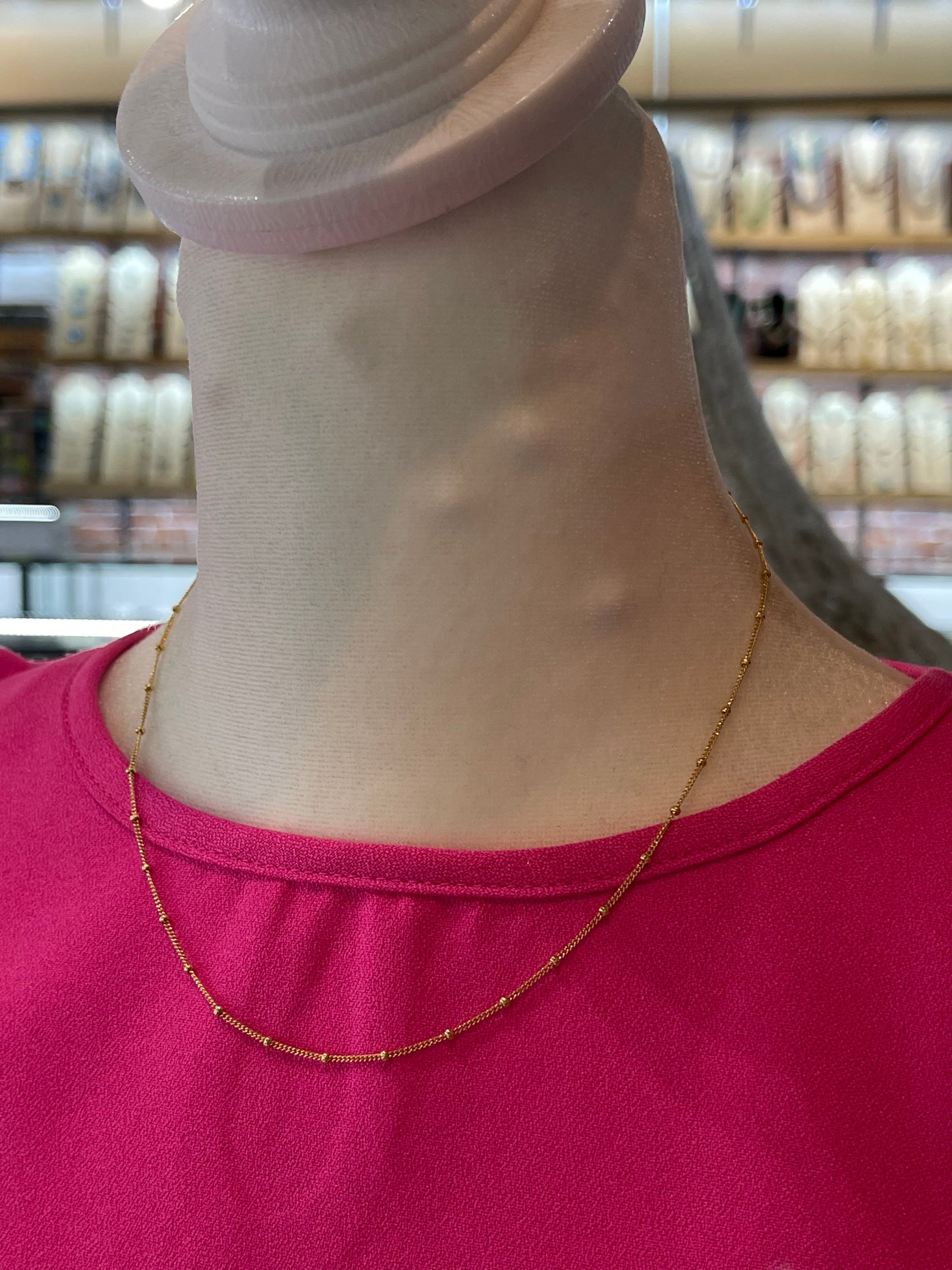 16" 14k Gold Filled Dainty Necklace