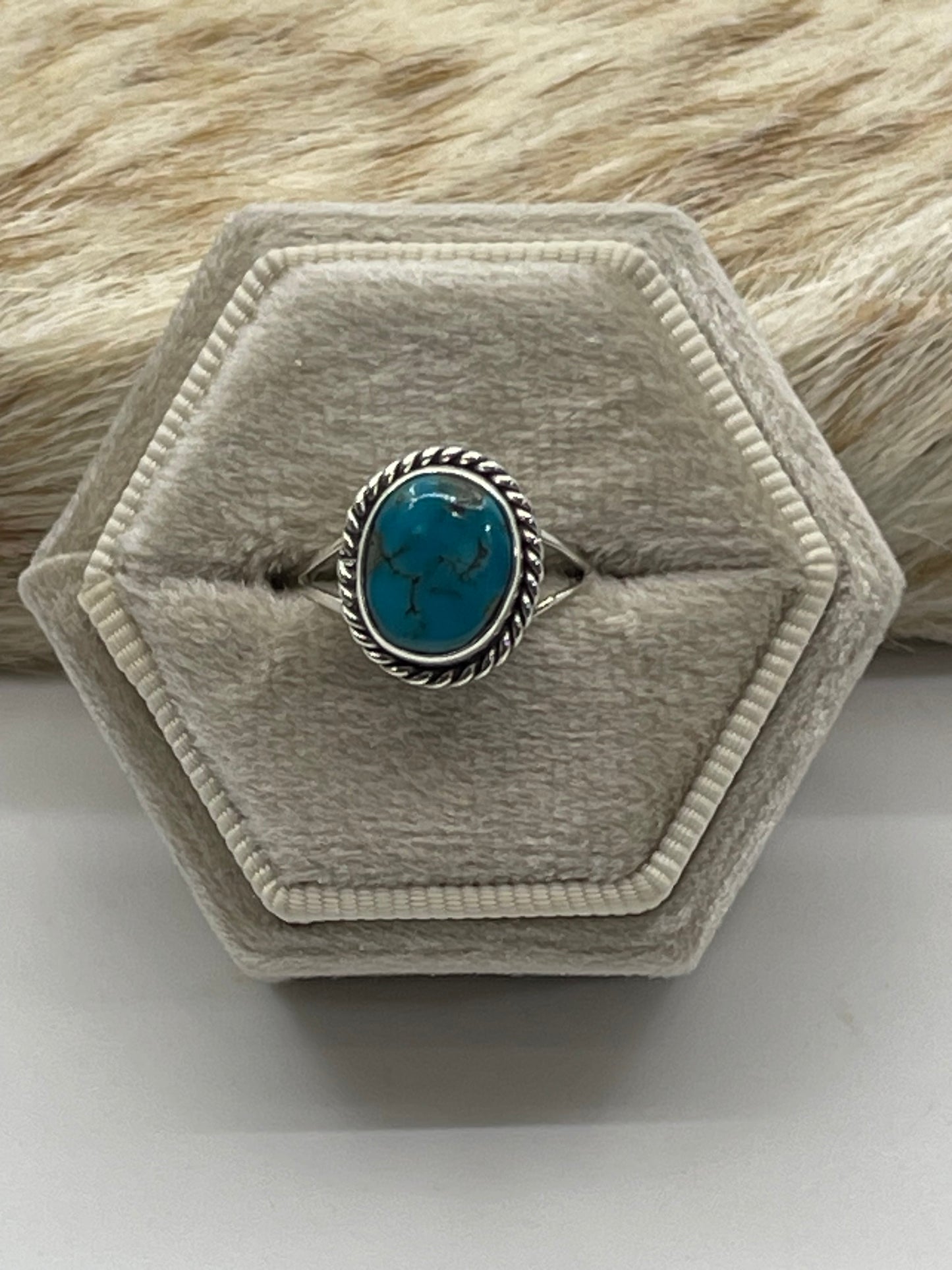 8.0 Turquoise Ring