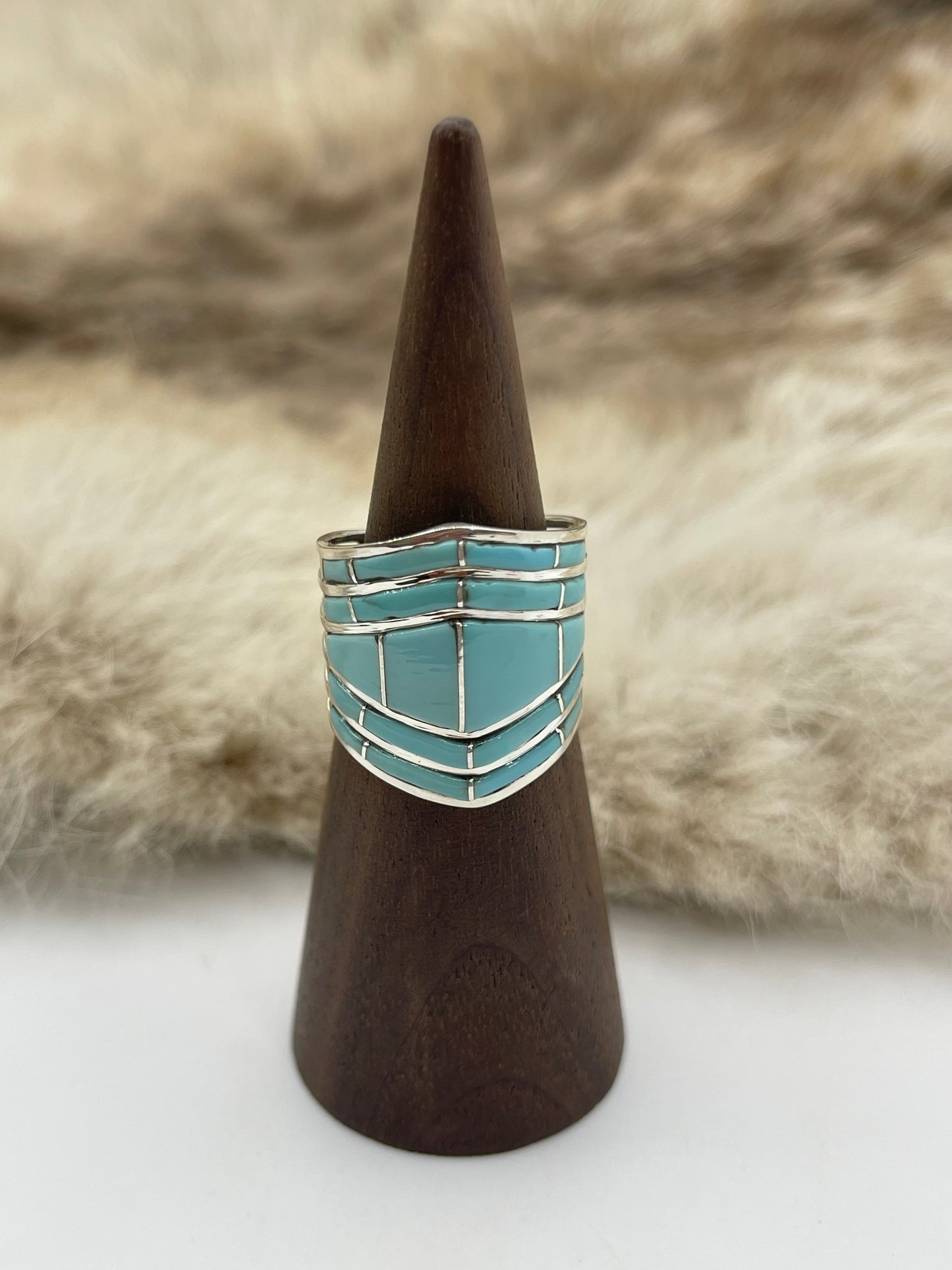 5.0 Ring by Andrew Enrico, Navajo