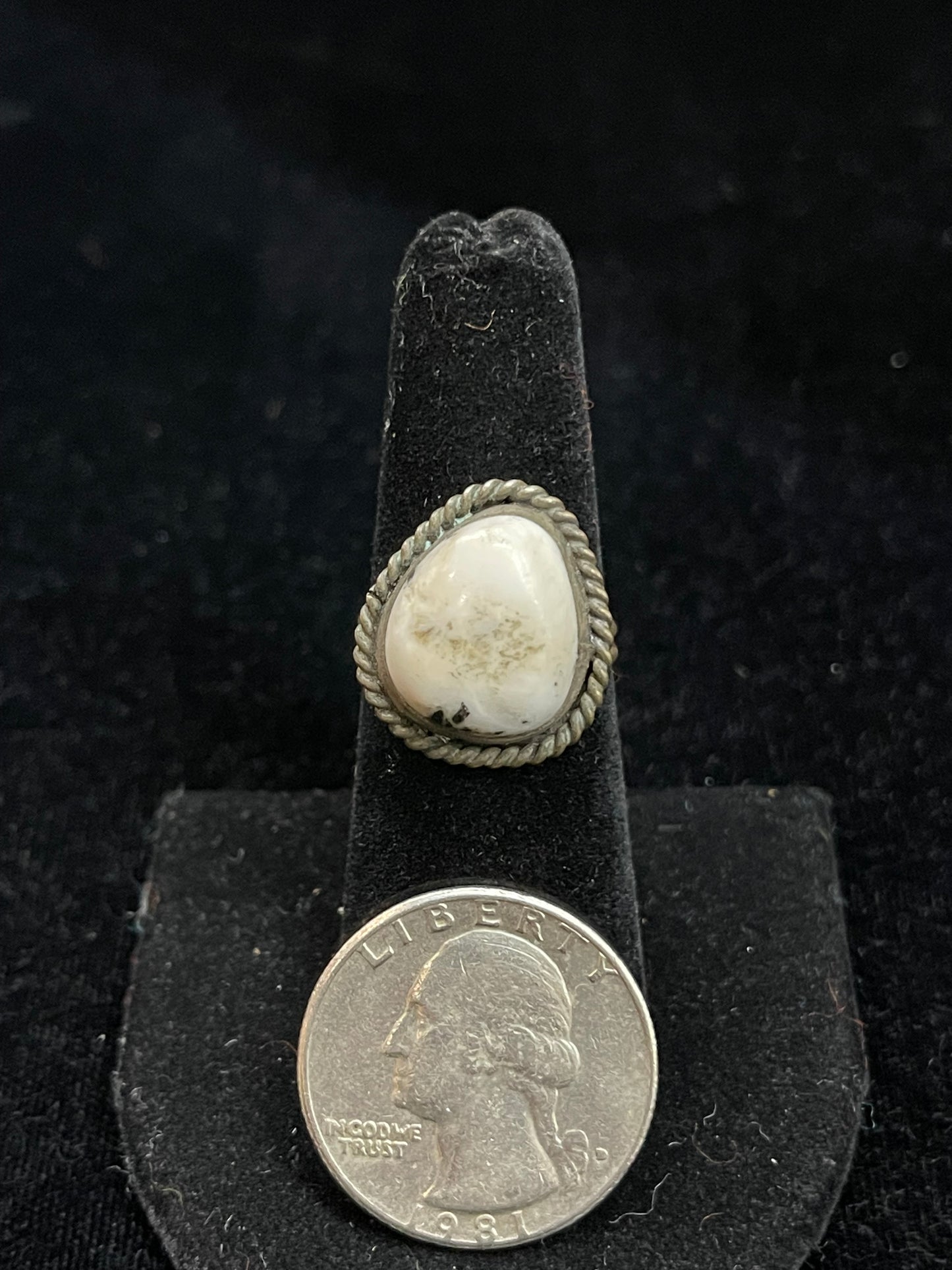 White Buffalo Ring