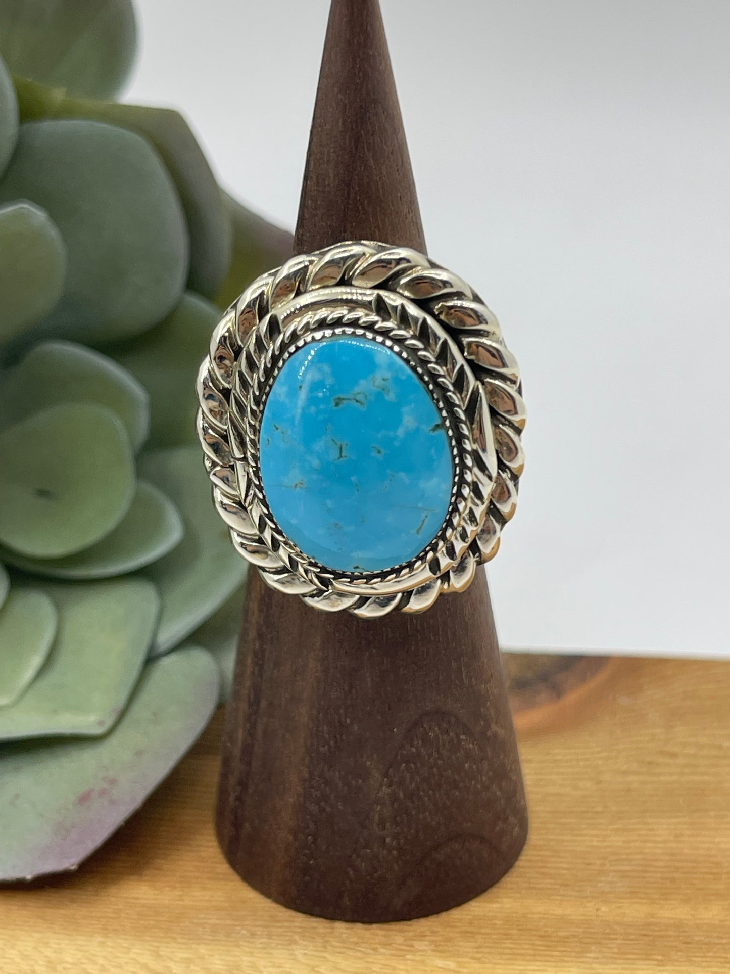 5.0 Ring by Jerome Lee, Navajo