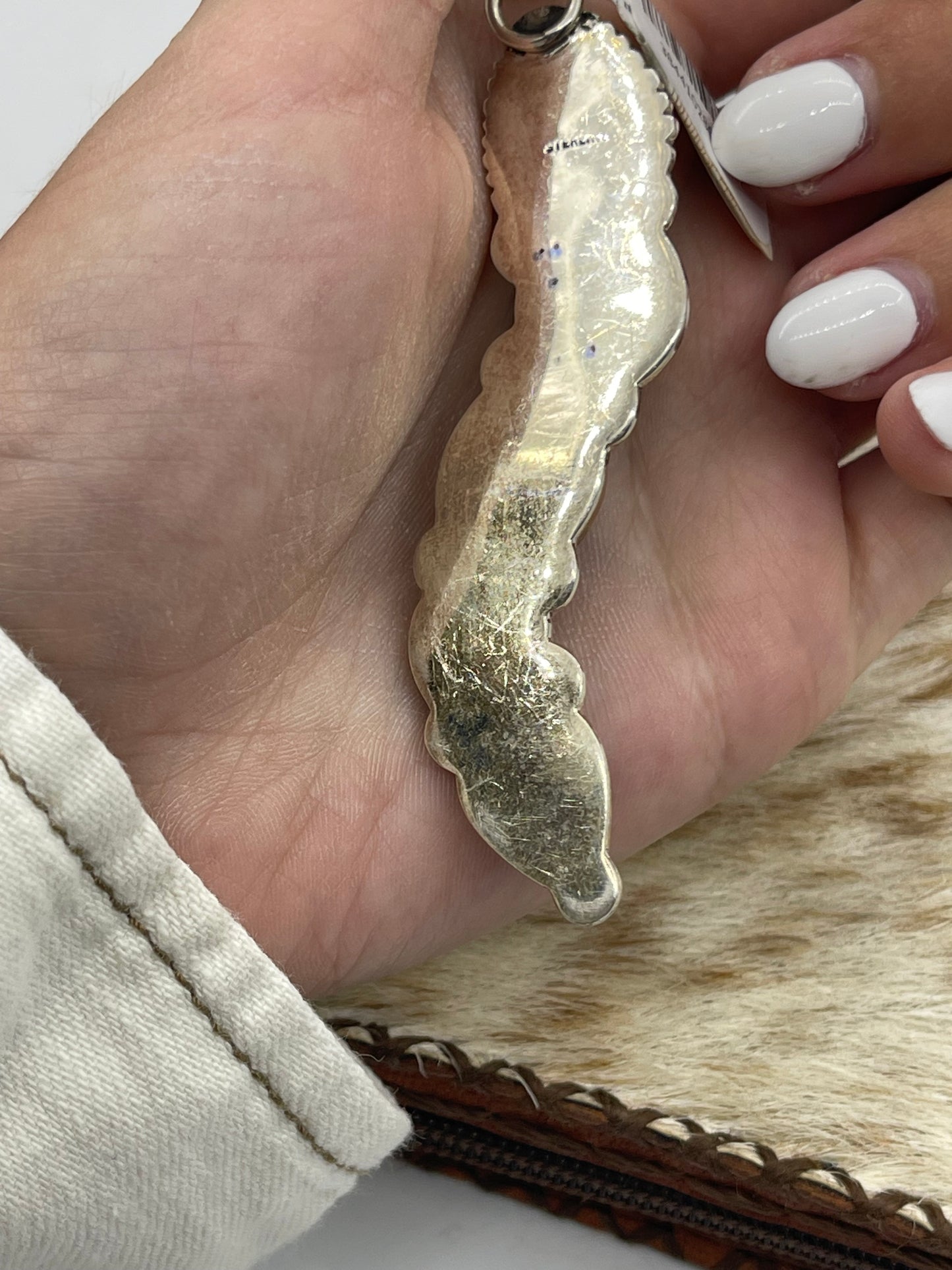 Sonoran Gold Turquoise Pendant