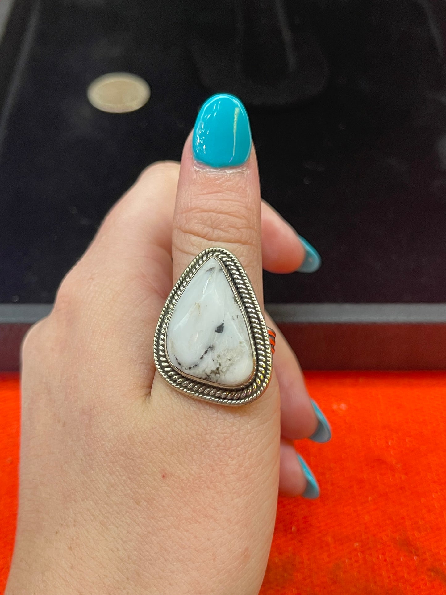 White Buffalo Ring