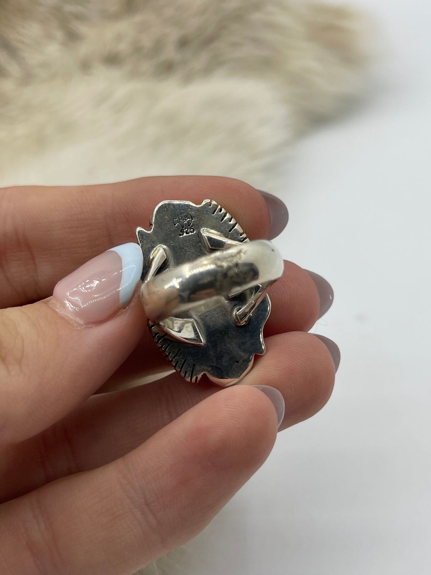 6.5 Kingman Turquoise Ring