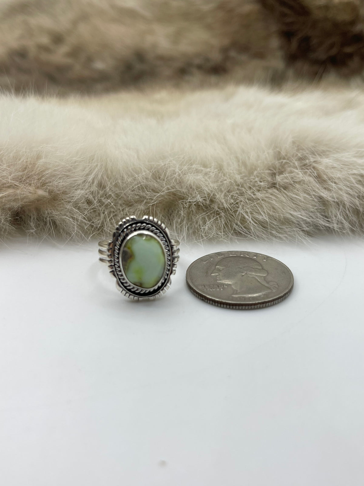 6.0 Palomino Turquoise Ring