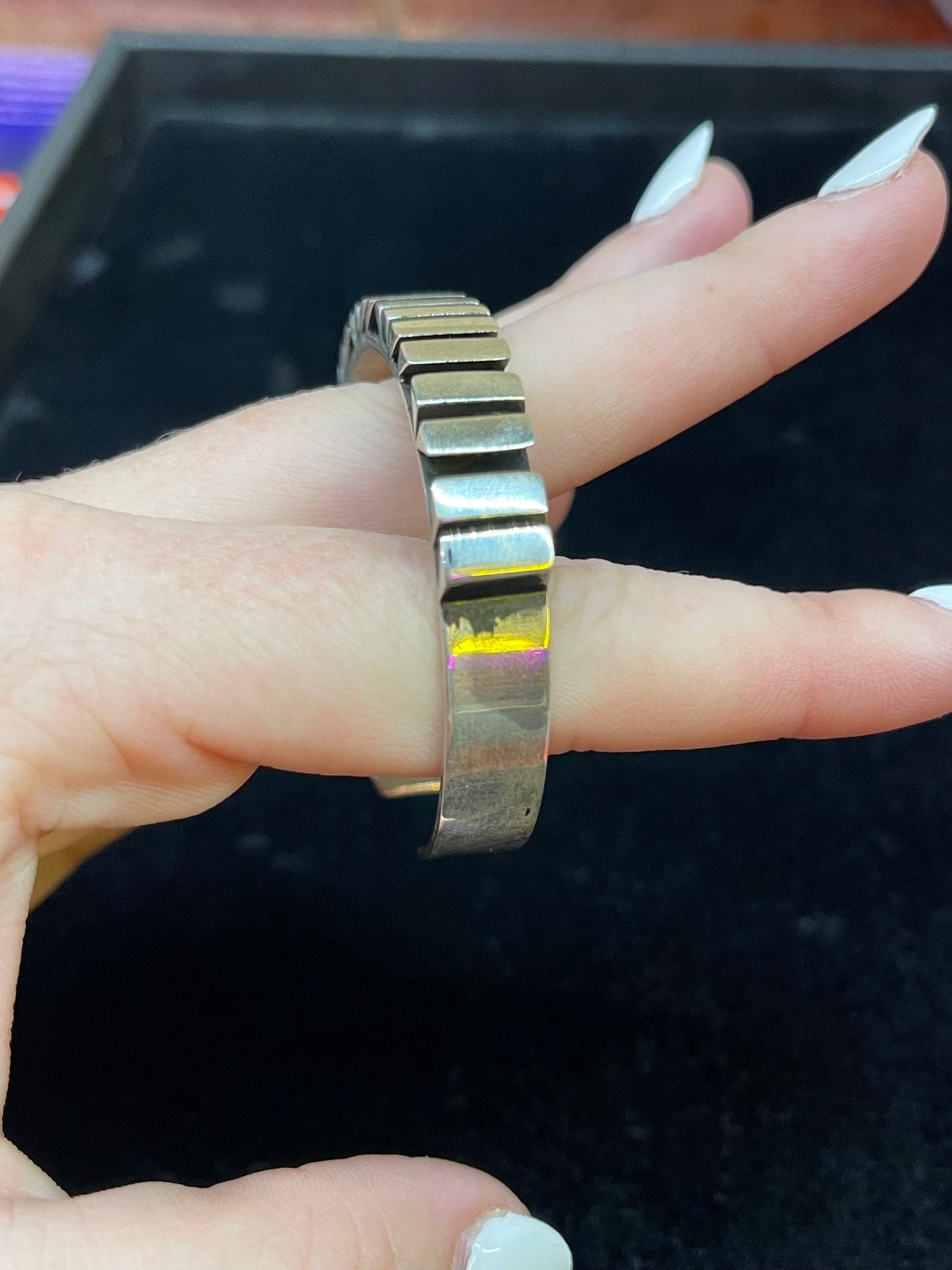 Sterling Silver Navajo Bracelet