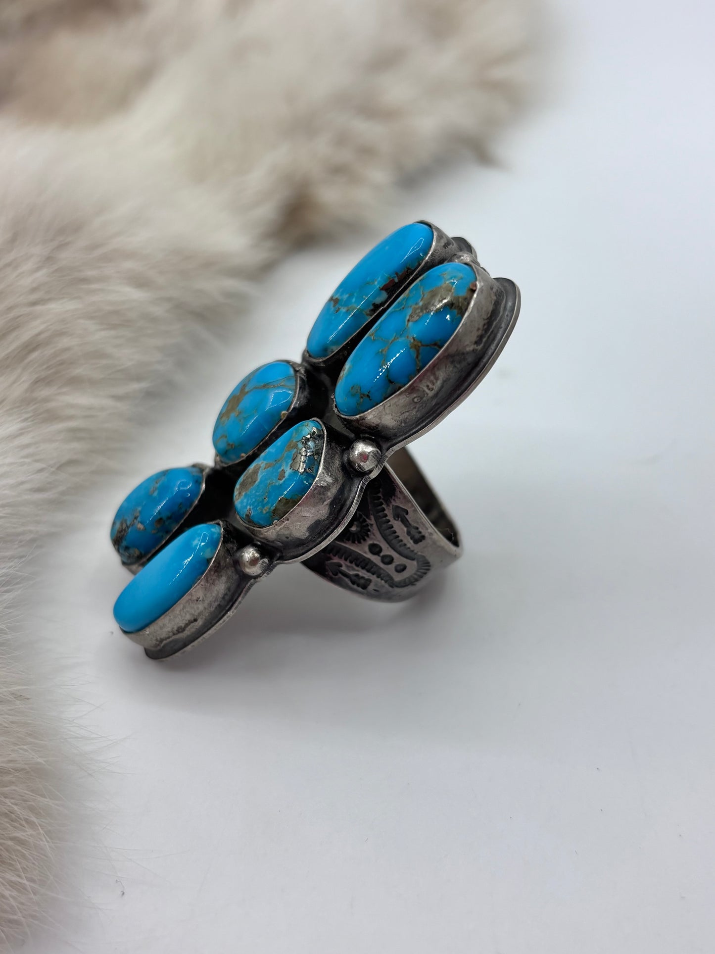 12.5 Kingman Turquoise Ring