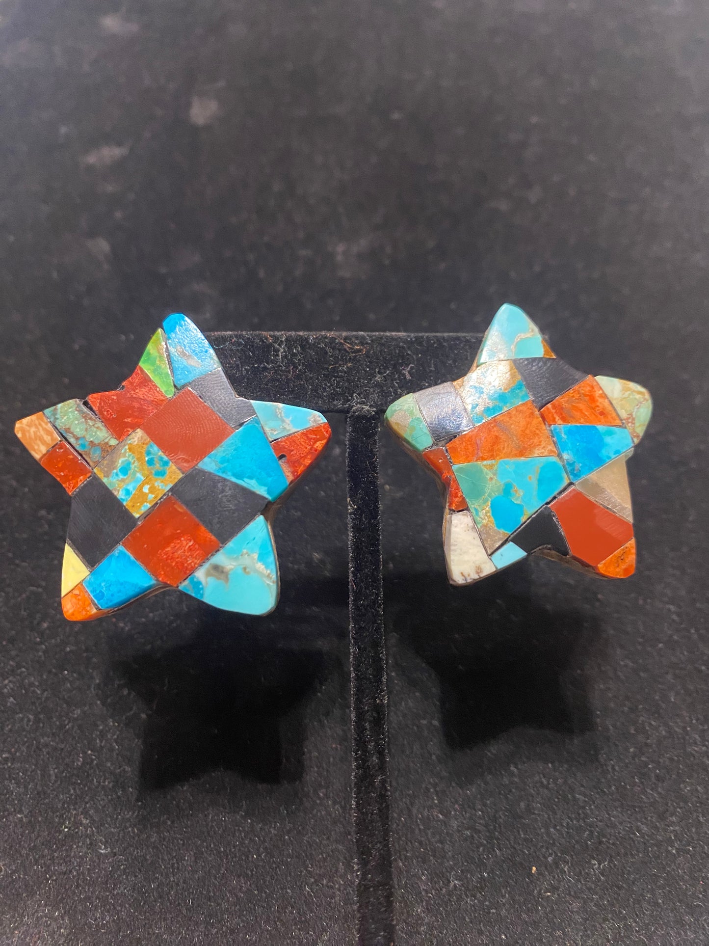 Lapidary Star Stud Earring by Jolene Bird