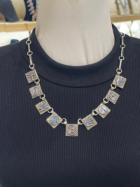 20” Spiral Mini Pendant Necklace by Alex Sanchez