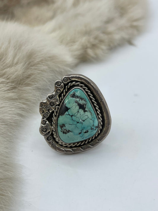 12.0 Vintage Turquoise Ring
