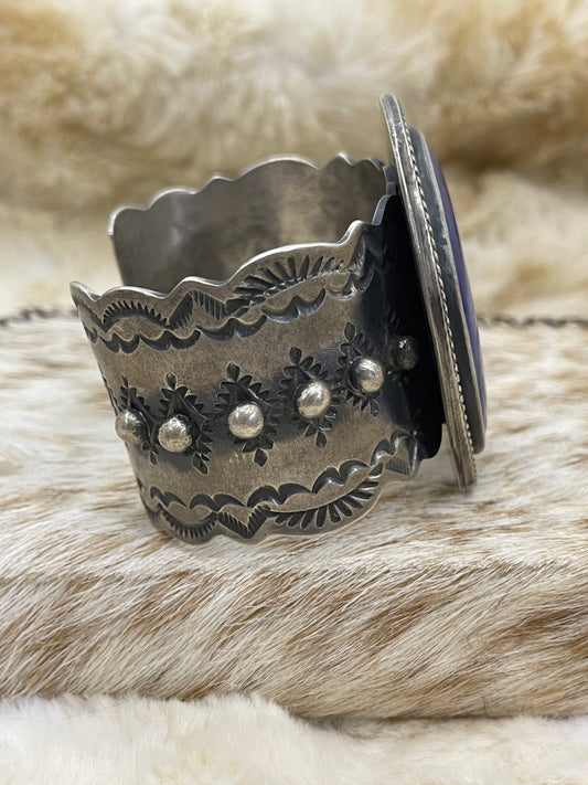 6.25" - 7.5" Lapis Lazuli Cuff