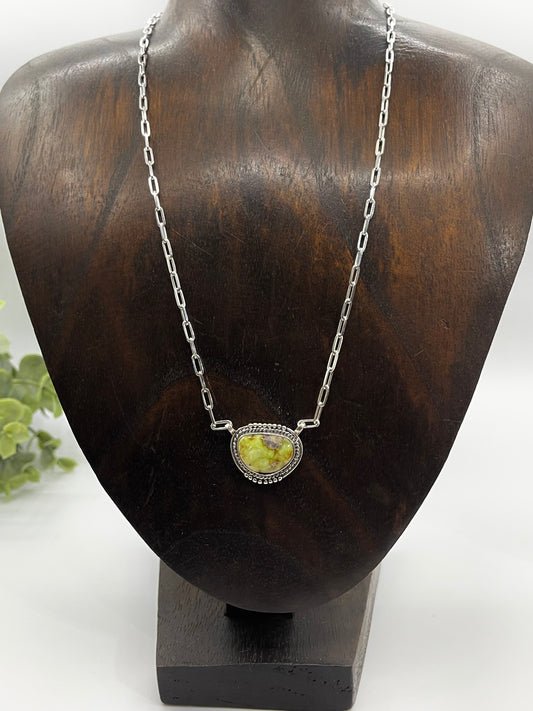 18'' Palomino Turquoise Necklace