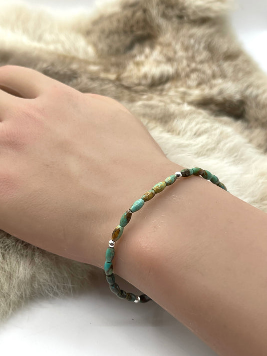 7.5" Kingman Turquoise Bracelet
