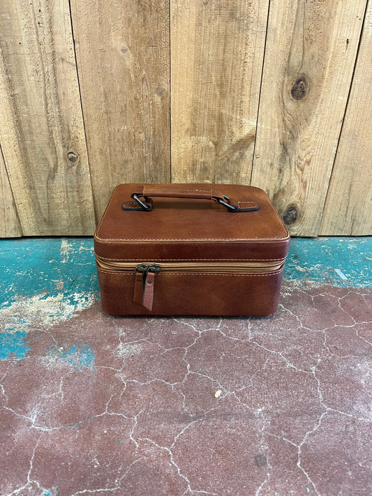 Rectangular Leather Jewelry Box