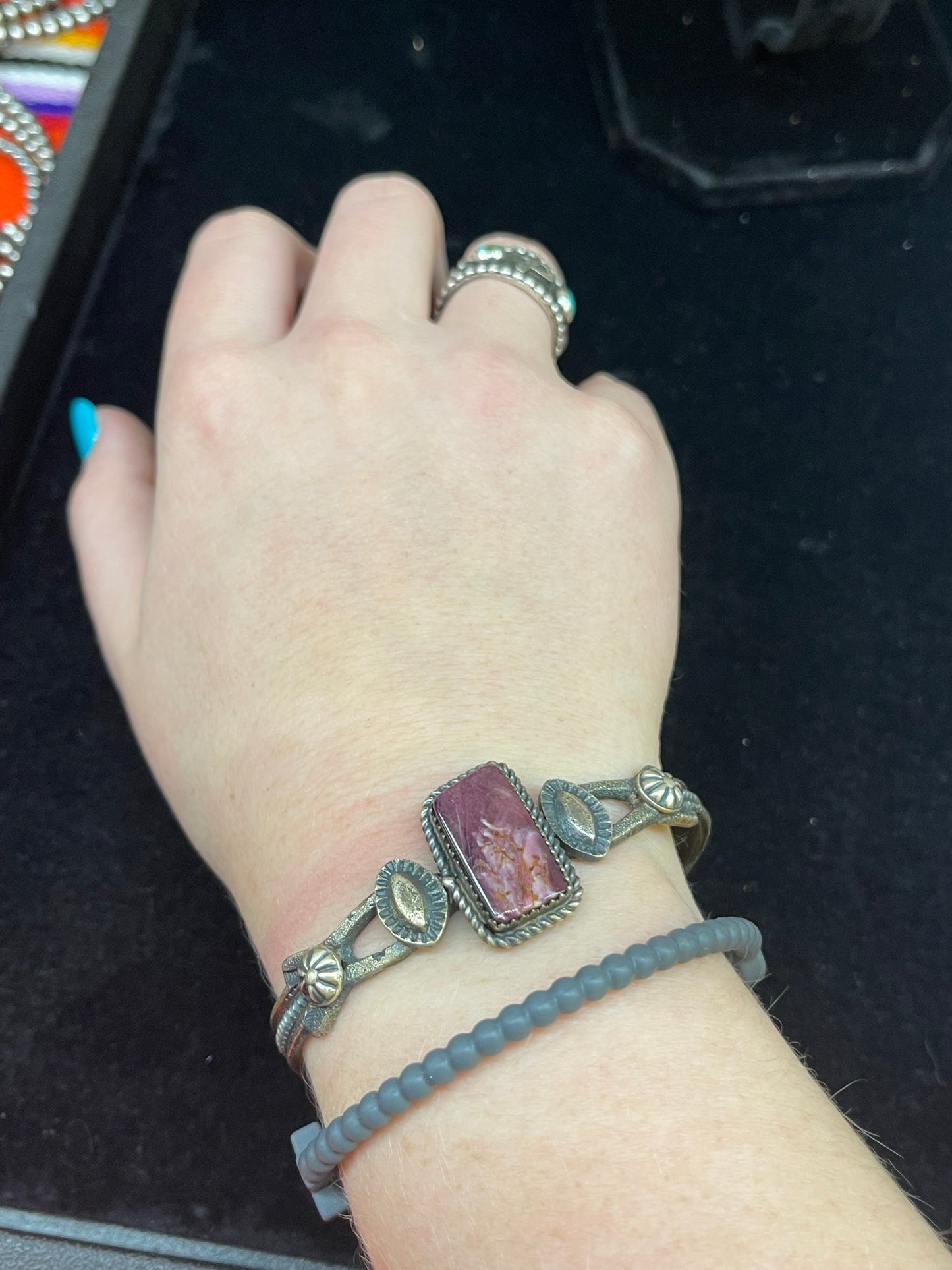 Purple Spiny Oyster Bracelet