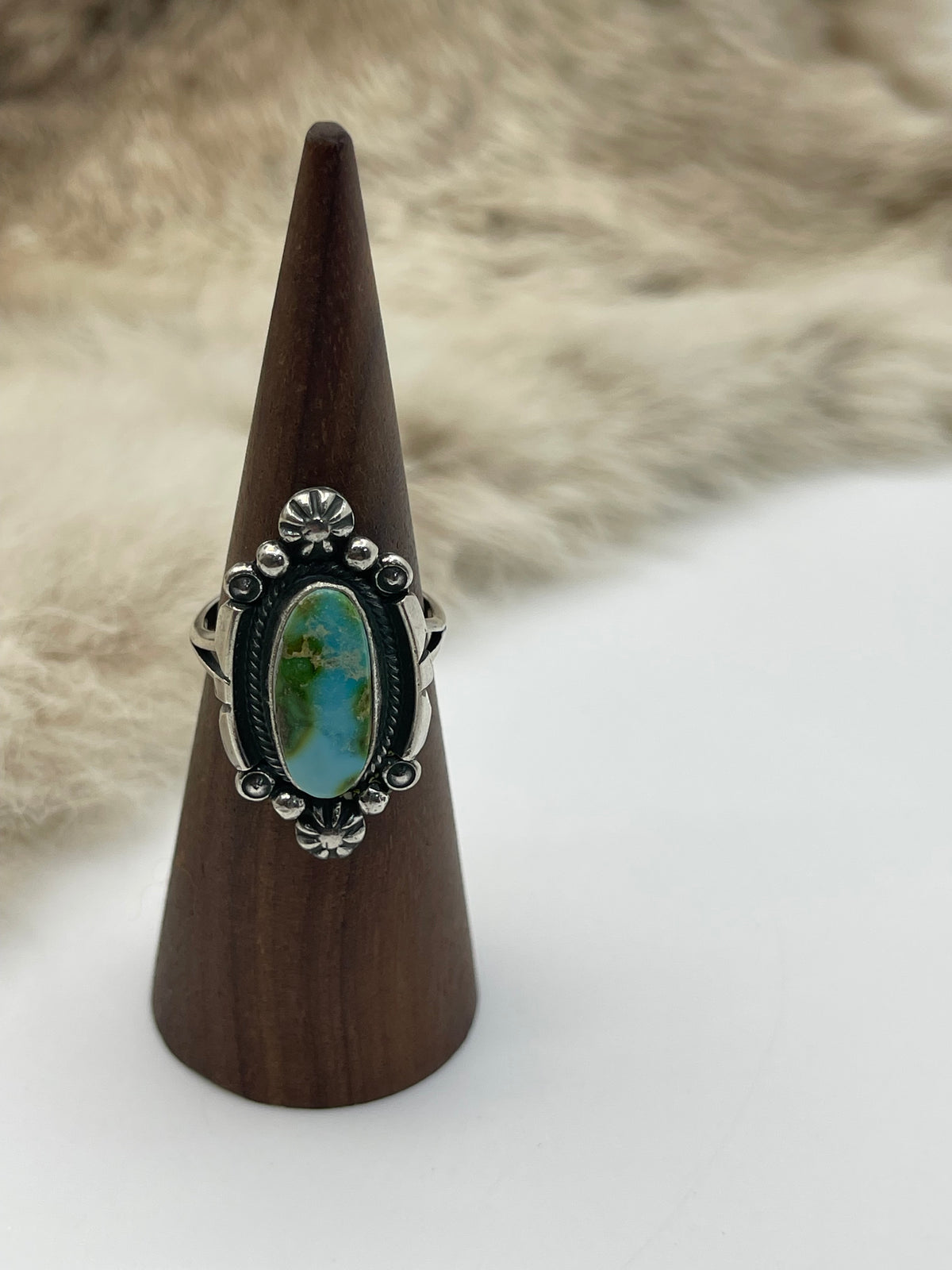 8.0 Sonoran Gold Turquoise by Marita Benally, Navajo