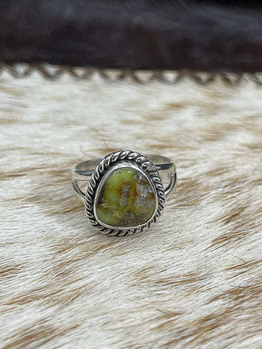 7.0 Palomino Turquoise Ring