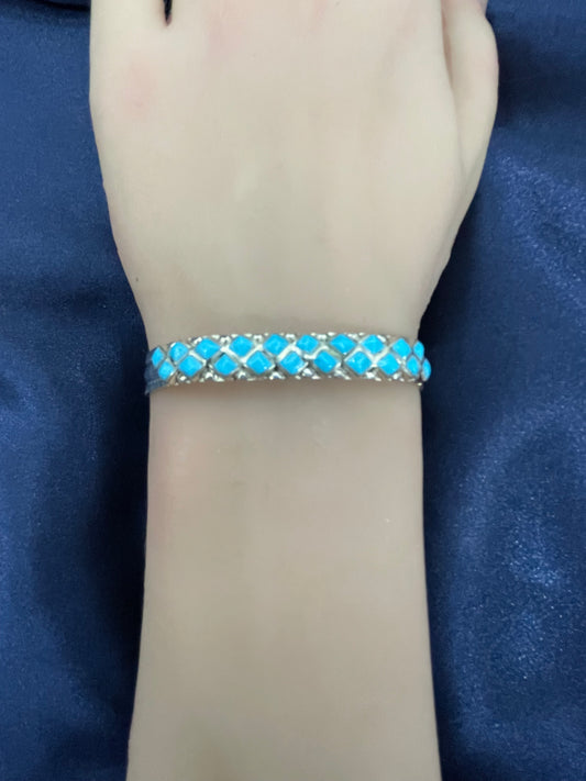 5.75" - 6.25" Turquoise Cuff Bracelet