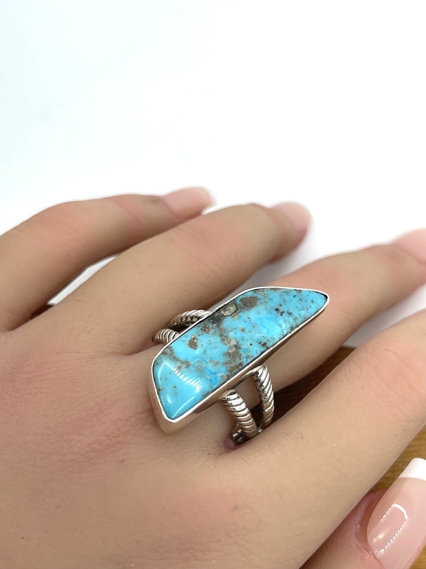 12.0 Kingman Turquoise Ring