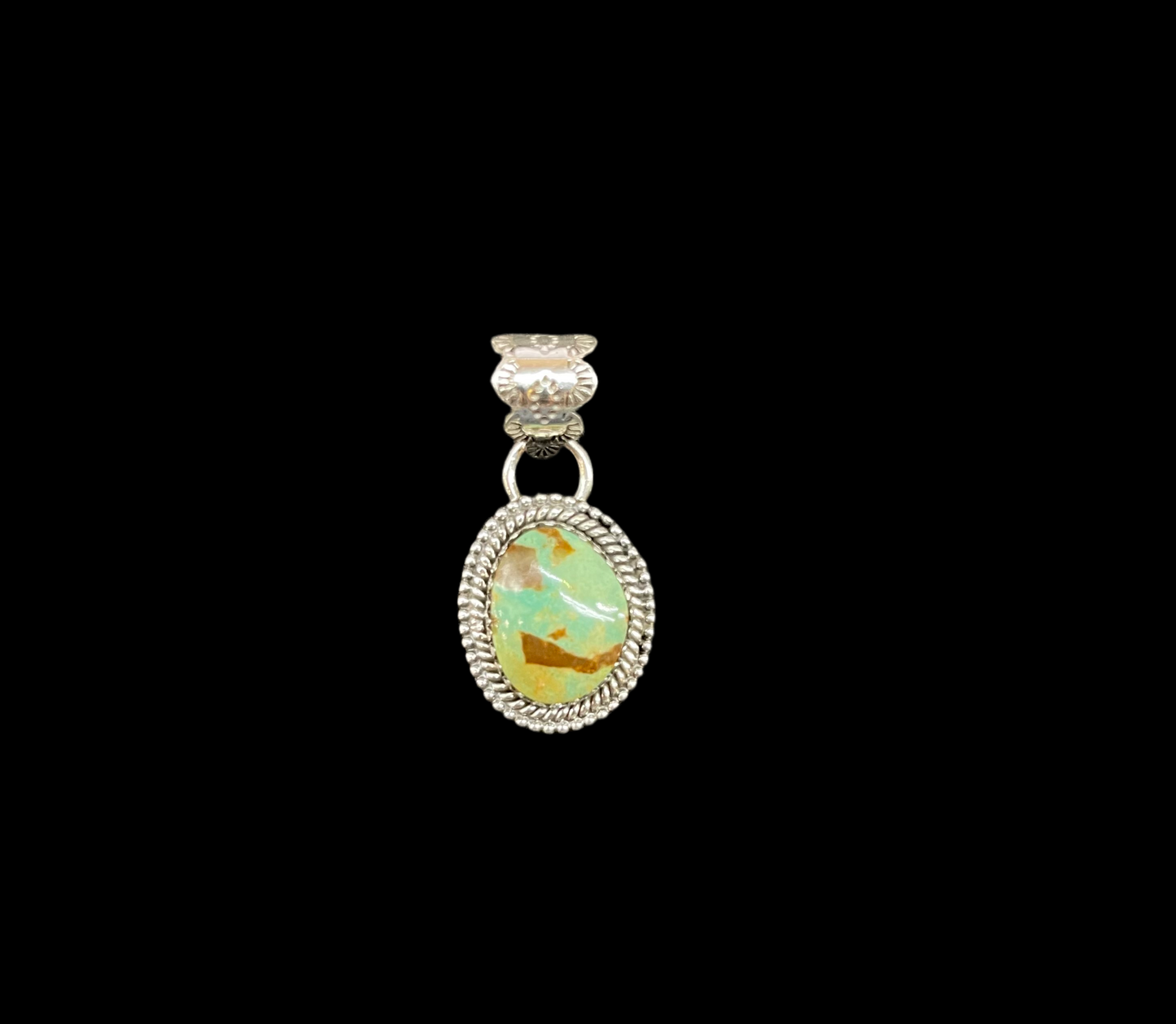 Royston Turquoise Pendant by ZIA