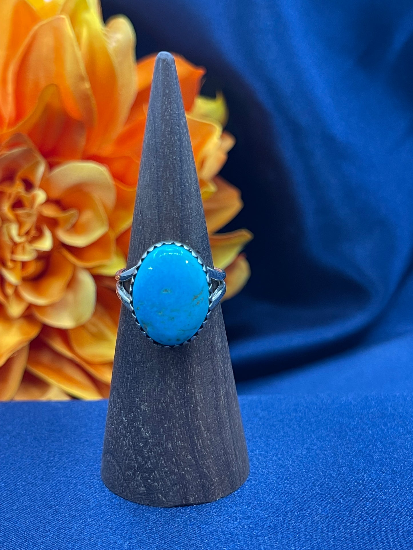 7.5 King Turquoise Ring
