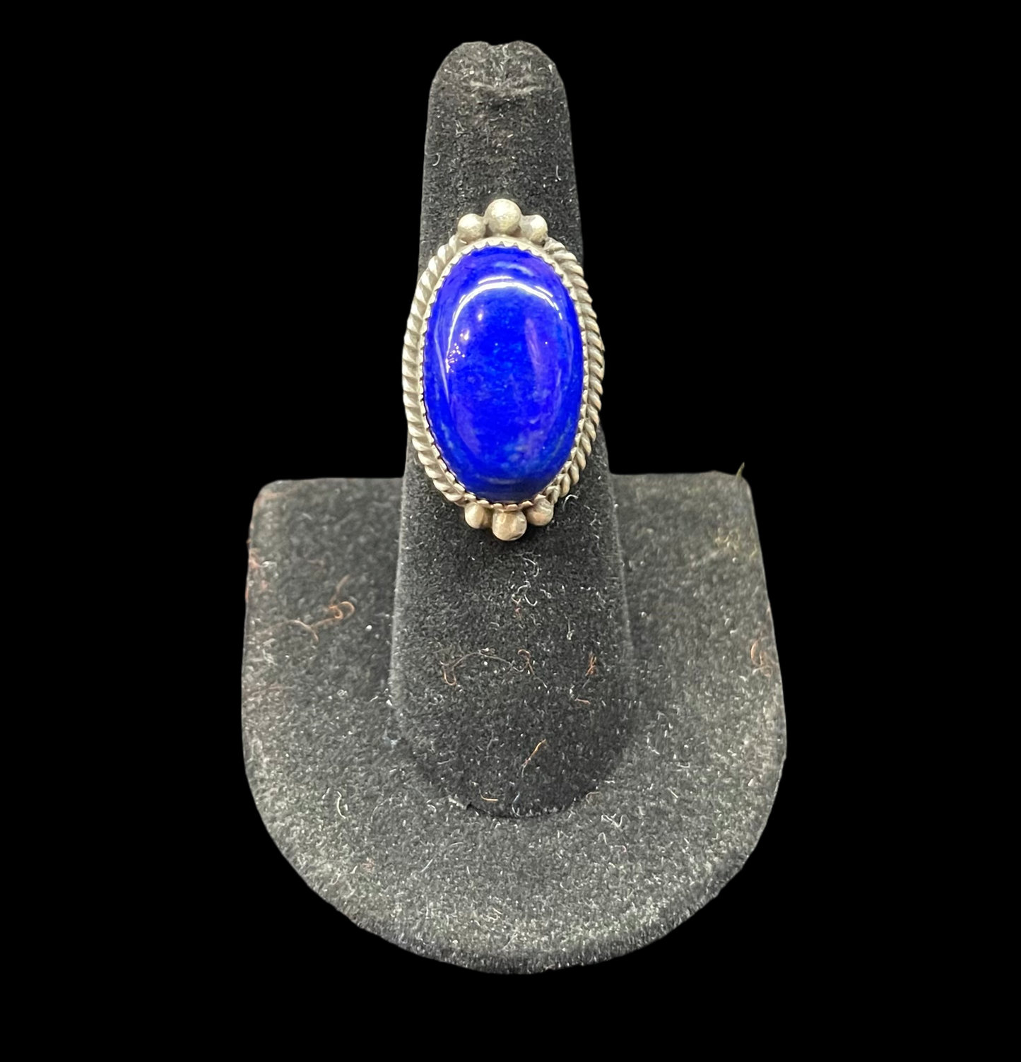 6.5 Lapis Ring by Augustine Largo, Navajo