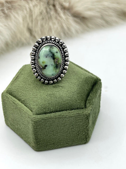 6.0 Oval Palomino Turquoise Ring