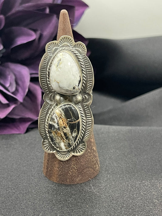 9.0 White Buffalo Ring