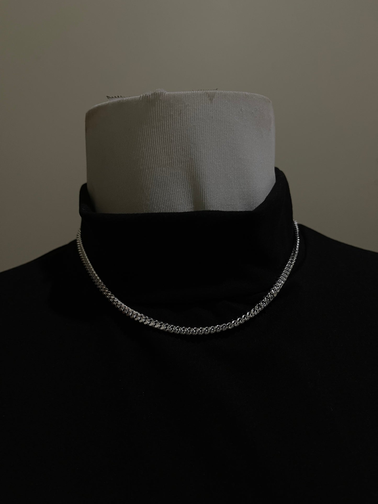 16" Heavy Weight Sterling Silver Chain, Italian Made