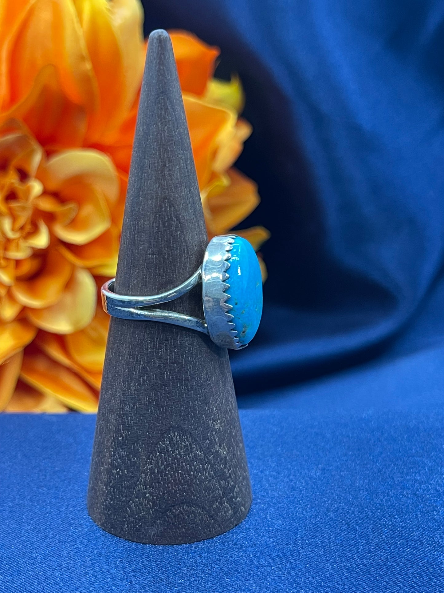 7.5 King Turquoise Ring