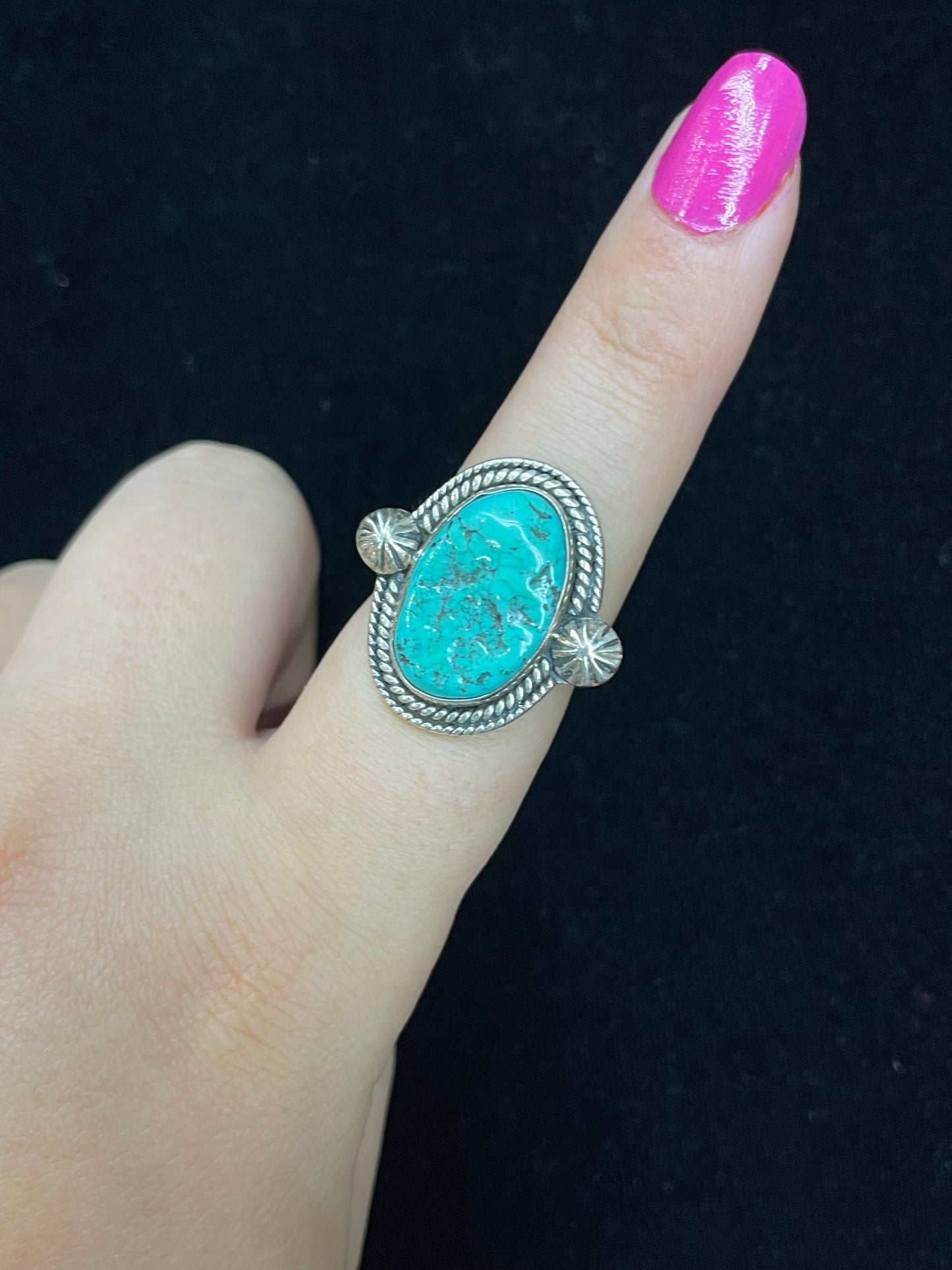 8.0 Turquoise Ring