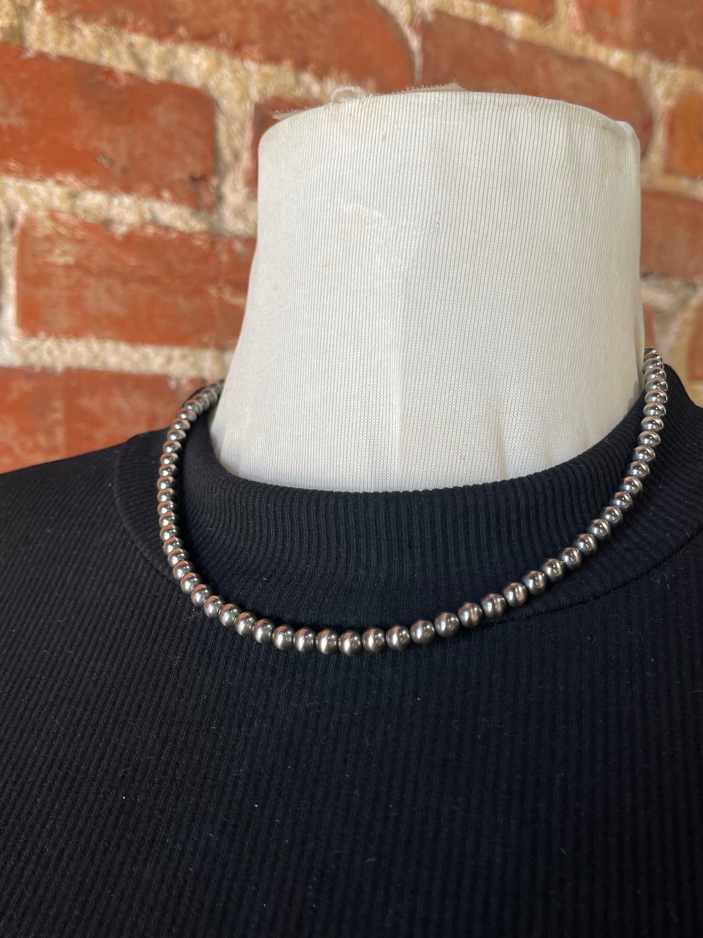 17" 5mm Navajo Pearls