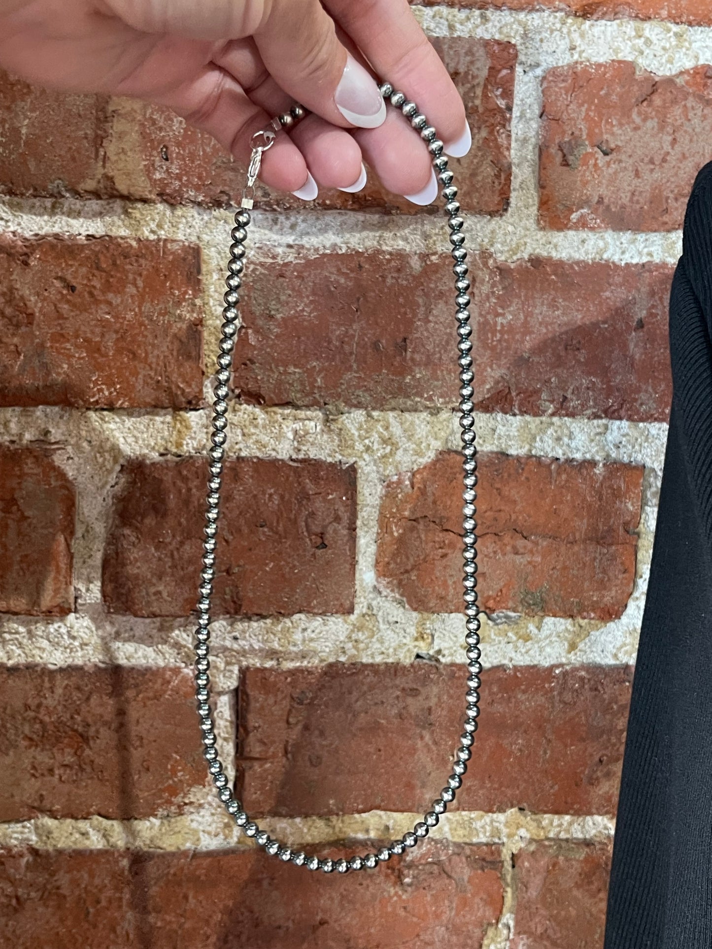 18” 4mm Navajo Pearls