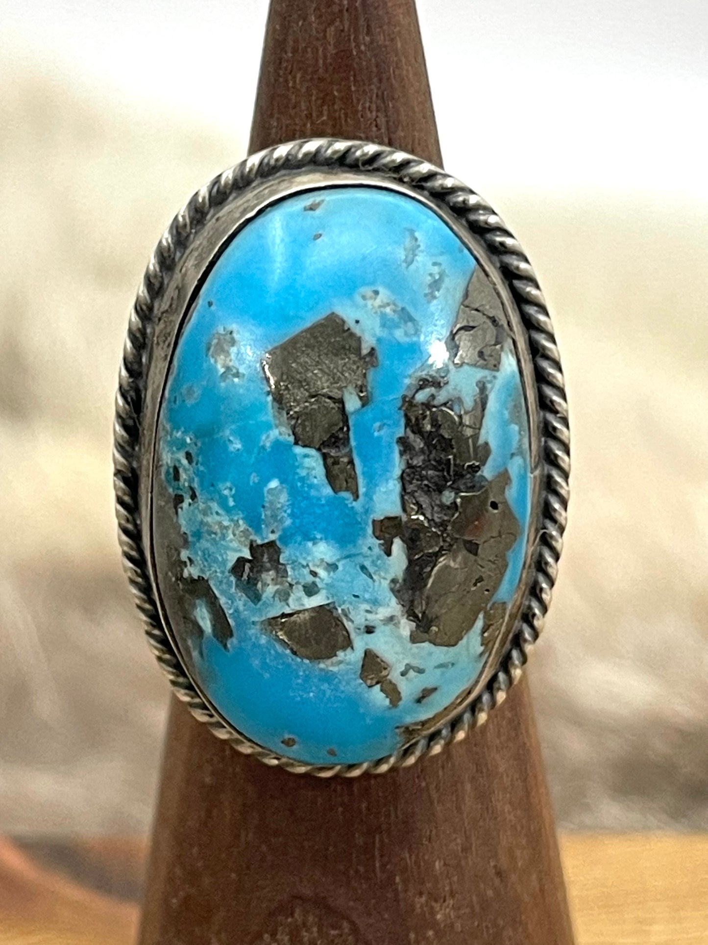 7.5 Persian Turquoise Ring