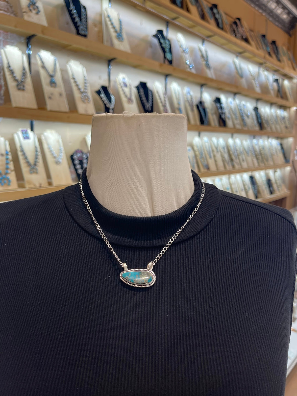 18" Turquoise Necklace